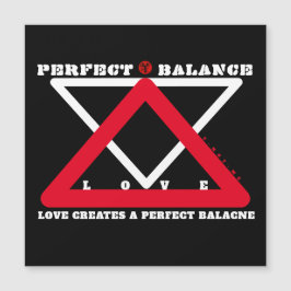 YNOTME PERFECTE BALANS 4b3 Magnetische Kaart