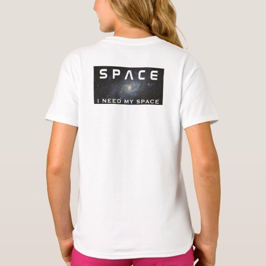 YNOTME SPACE T-Shirt (Achterkant)