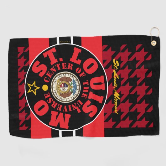 YNOTME ST. LOUIS, MO (COU) 2htb Golfhanddoek (Horizontaal)