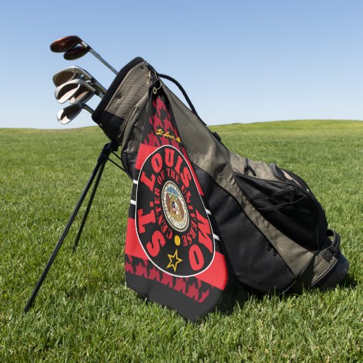 YNOTME ST. LOUIS, MO (COU) 2htb Golfhanddoek (Groen)