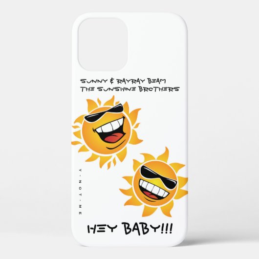 YNOTME THE SUNSHINE BROTHERS Case-Mate iPhone CASE (Achterkant)