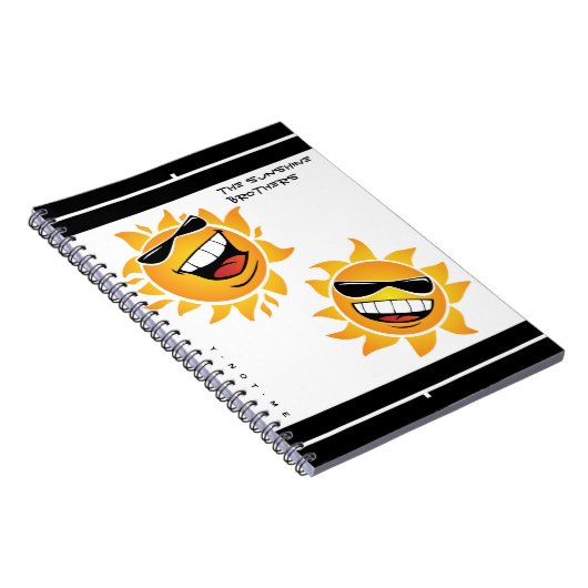 YNOTME THE SUNSHINE BROTHERS NOTITIEBOEK (Rechterzijde)