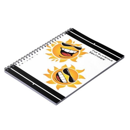 YNOTME THE SUNSHINE BROTHERS NOTITIEBOEK (Linkerzijde)