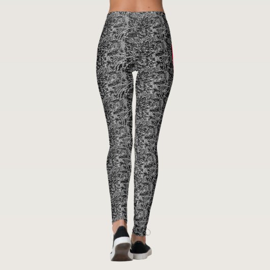 YNOTME ZWARTE LEGGINGS GAAN DOOR (Achterkant)