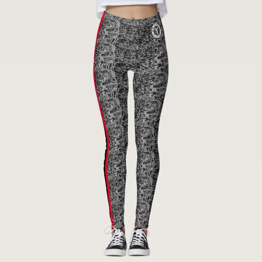 YNOTME ZWARTE LEGGINGS GAAN DOOR (Voorkant)