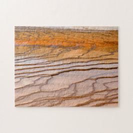YNP Warmwaterbronnen Bacterial Flats Raadsel Legpuzzel
