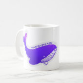 YNWA Whale Koffiemok (Voorkant links)