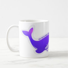 YNWA Whale Koffiemok