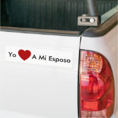 "Yo Amo a Mi Esposa" - bumpersticker (Op Truck)