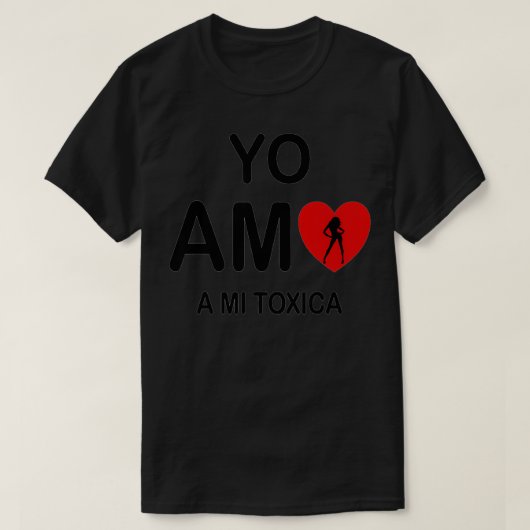 Yo Amo a mi Toica San Valentin T-shirt (Design voorkant)