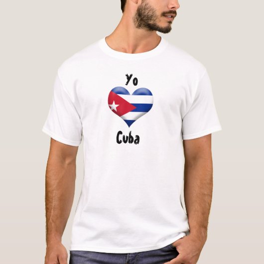 Yo Amo Cuba T-shirt (Voorkant)