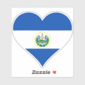 Yo Amo El Salvador Sticker (Vel)
