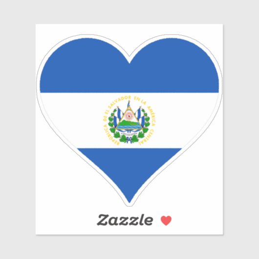 Yo Amo El Salvador Sticker (Vel)