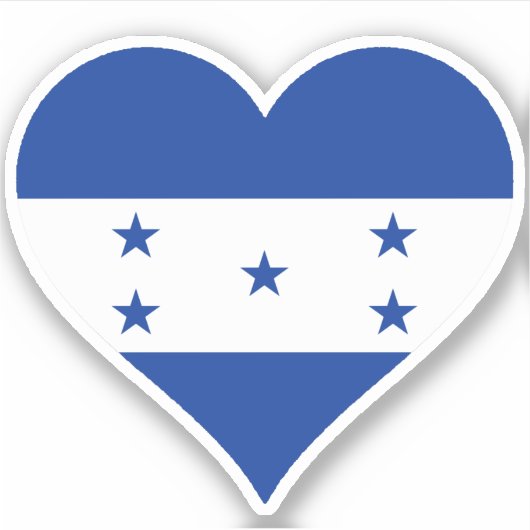 Yo Amo Honduras Sticker (Voorkant)