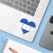 Yo Amo Honduras Sticker (Laptop met iPhone)