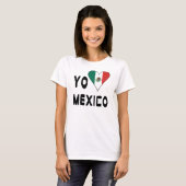 Yo Amo Mexico Dames  T-shirt (Voorkant volledig)