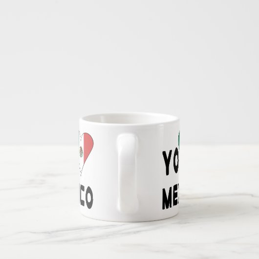 Yo Amo Mexico Espresso Kop (Achterkant)