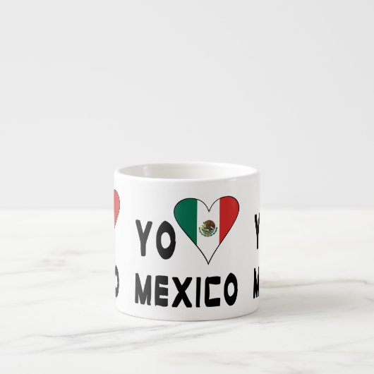 Yo Amo Mexico Espresso Kop (Voorkant)