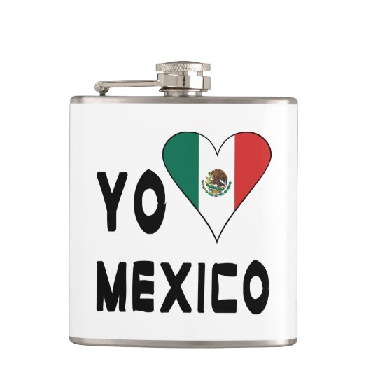 Yo Amo Mexico  Heupfles (Voorkant)