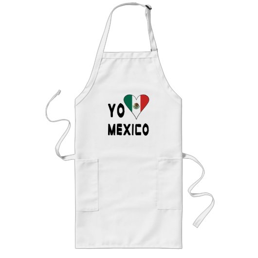 Yo Amo Mexico Lang Schort (Voorkant)