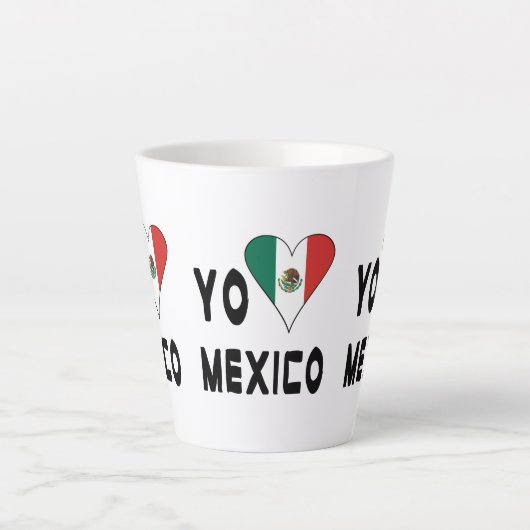 Yo Amo Mexico Latte Mok (Voorkant)