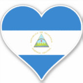 Yo Amo Nicaragua Sticker (Voorkant)