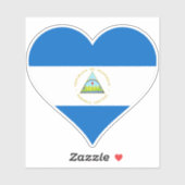 Yo Amo Nicaragua Sticker (Vel)