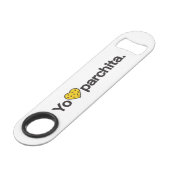 Yo Amo Parchita Bar Key Speed Flessenopener (Voorkant Gekanteld)