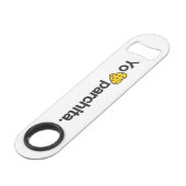 Yo Amo Parchita Bar Key Speed Flessenopener (Achterkant Gekanteld)