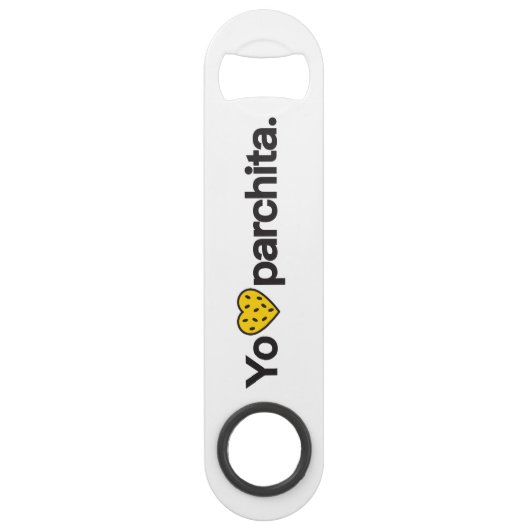Yo Amo Parchita Bar Key Speed Flessenopener (Voorkant)
