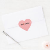 Yo amo Patilla Sticker (Envelop)