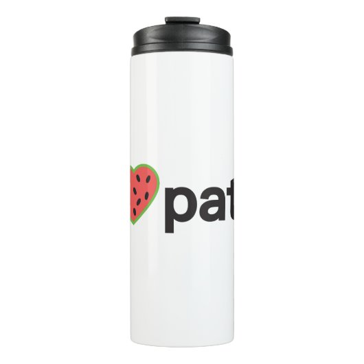 Yo Amo Patilla Thermal Tumbler Thermosbeker (Voorkant)