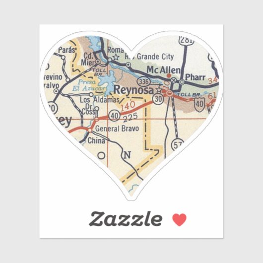 Yo Amo Reynosa MX Sticker (Vel)