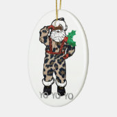 yo black santa keramisch ornament (Links)