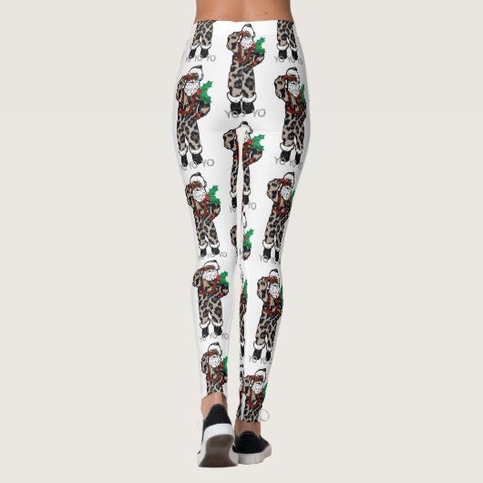 yo black santa leggings (Achterkant)