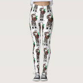 yo black santa leggings (Voorkant)