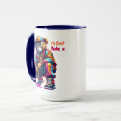 "Yo Bro!" Neem een HipHop Lifestyle - Beer Rap Sty Mok (Voorkant links)