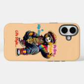 “Yo Bro!” Omarm de HipHop Levensstijl - Bear Rap Case-Mate iPhone Case (Achterkant (horizontaal))