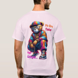 "Yo Bro!" Omarm de HipHop Lifestyle - Beer Rap T-shirt