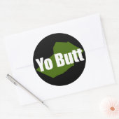 Yo Butt - Skook Sticker (Envelop)