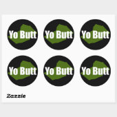 Yo Butt - Skook Sticker (Vel)
