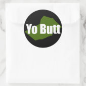 Yo Butt - Skook Sticker (Tas)