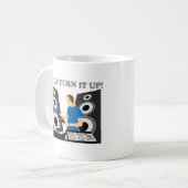 Yo DJ, draai het op Koffiemok (Voorkant links)