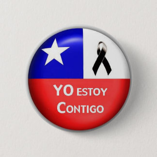 "Yo Estoy Contigo - 2010" Ronde Button 5,7 Cm