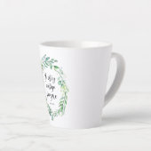 Yo estoy contigo siempre - Spaans bijbelvers Latte Mok (Rechterhoek)