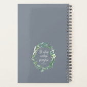 Yo estoy contigo siempre - Spaans bijbelvers Planner (Achterkant)