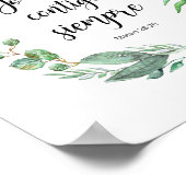 Yo estoy contigo siempre - Spaans bijbelvers Poster (Hoek)