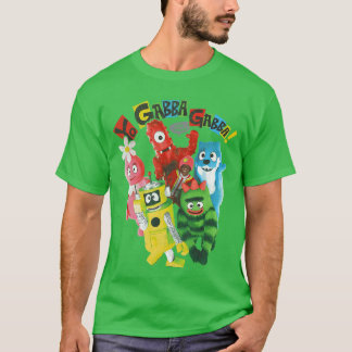 Yo Gabba Gabba Hello Friends Cast PhotoV Show gift T-shirt