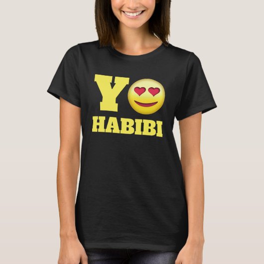 Yo Habibi Arabic T-shirt (Voorkant)