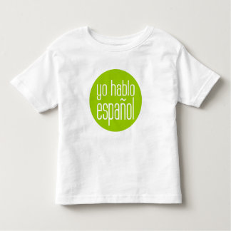 yo hablo español kinder shirts